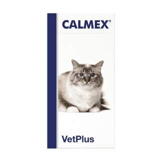 Pašaro papildas katėms Calmex padedantis suvaldyti stresą ir nerimą, 60 ml