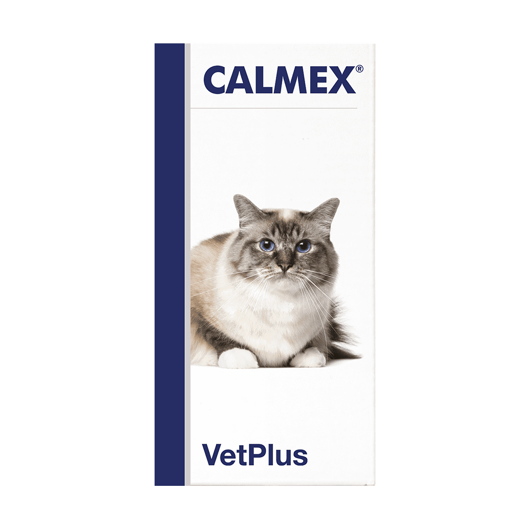 Pašaro papildas katėms Calmex padedantis suvaldyti stresą ir nerimą, 60 ml
