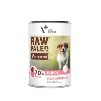 Raw Paleo Puppy Pork kons. 400g