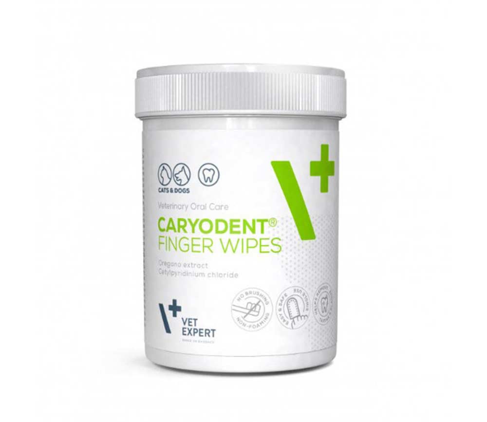 Caryodent dantų valymo pirštų servetėlės N50