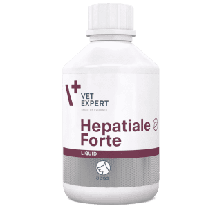 Papildai šunims Hepatiale Forte Liquid - esant kepenų nepakankamumui, 250ml