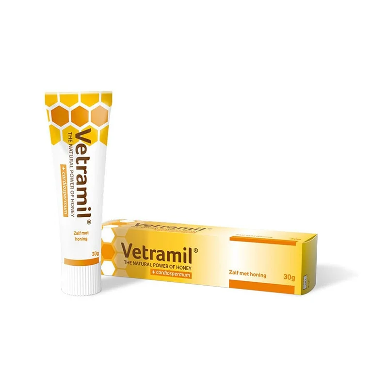 Tepalas visų rūšių naminiams gyvūnams Vetramil pažeistai odai