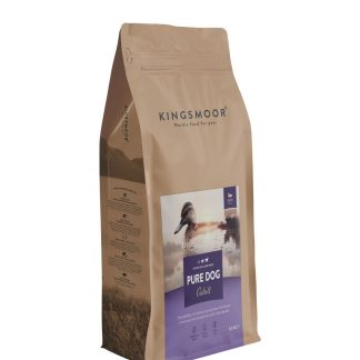 Kingsmoor vidutinio dydžio ir didelių veislių (nuo 12 kg) suaugusių šunų maistas su antiena Pure Duck Adult Large