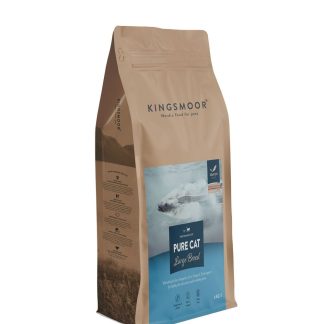 Kingsmoor didelių veislių suaugusių kačių maistas su laukine jūrų žuvimi Pure Seafish Large Cat