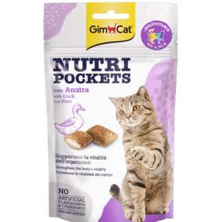 Gimcat Nutri Pockets Duck su antiena 60 g